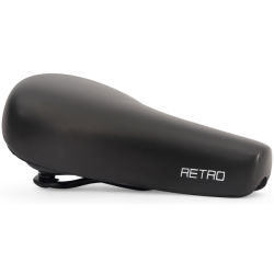 Cykel sadel Edge City Retro - sort (v�rkstedsemballage)