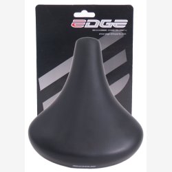 Cykelsadel Edge City Retro - sort