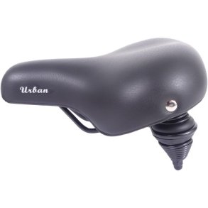 Cykelsadel Edge Urban - sort