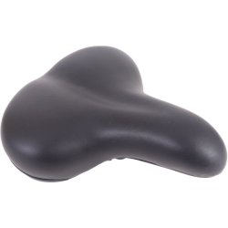 Cykelsadel Edge Urban City - sort