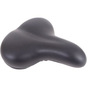 Cykelsadel Edge Urban City - sort