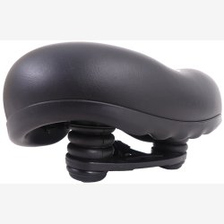 Cykelsadel Edge Urban City - sort