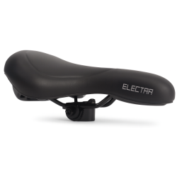 Cykelsadel E-bike Edge Electra med h�ndtag og opbevaringsplads til Apple Air Tag - sort