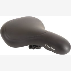 Cykelsadel E-bike Edge Electra med h�ndtag og opbevaringsplads til Apple Air Tag - sort