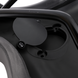 Cykelsadel E-bike Edge Electra med h�ndtag og opbevaringsplads til Apple Air Tag - sort