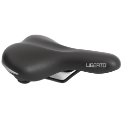 Cykelsadel Edge Liberto - sort
