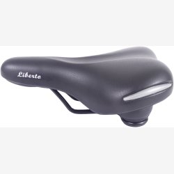 Cykelsadel Edge Liberto - sort
