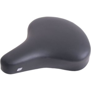 Cykelsadel Edge City Eco - sort (v�rkstedsemballage)