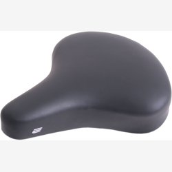 Cykelsadel Edge City Eco - sort (v�rkstedsemballage)