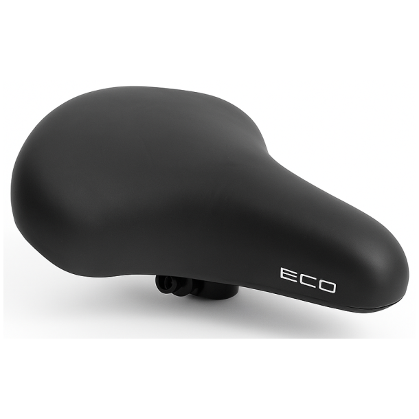 Cykelsadel Edge City Eco - sort