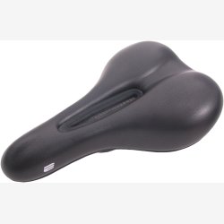 Cykelsadel Edge Vento - unisex - sort