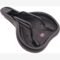 Cykelsadel Edge Vento - unisex - sort