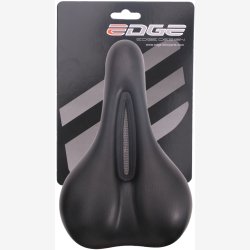 Cykelsadel Edge Vento - unisex - sort