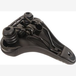 Saddle Edge Veneto incl. Pick-up bracket and rear light - black