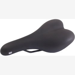 Cykelsadel Edge Sporty - sort