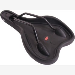 Cykelsadel Edge Sporty - sort