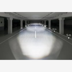 Forlygte Busch &amp; M&uuml;ller Lumotec IQ-X for hub dynamo 6-60 Volt - 100 Lux - black