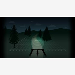 Forlygte Spanninga Axendo 40 XE E-Cykel 6-36 Volt