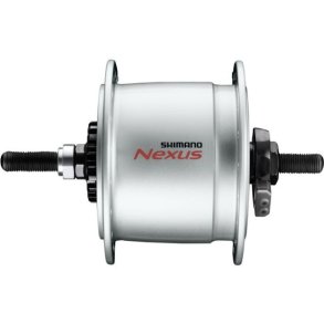 Dynamo-nav Shimano Nexus DH-C6000-3R 3 Watt 36 huller - rullebremser - s�lv