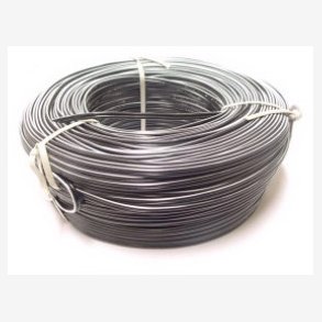 Lyskabel 100-mtr (2-leder) Sort