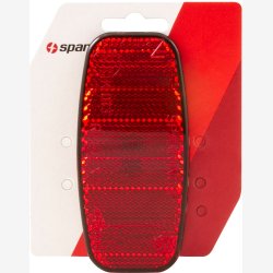 Reflector for Rear Carrier Spanninga - Oval - Red
