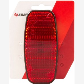 Reflector for Rear Carrier Spanninga - Oval - Red