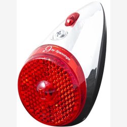 Forlygte Spanninga Retro nr.9 XDS dynamo - chrome/black