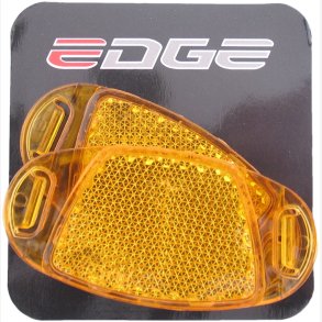 Edge reflekser til cykel eger - orange (2x)