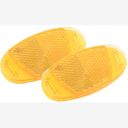 Edge reflekser til cykel eger - orange (2x)