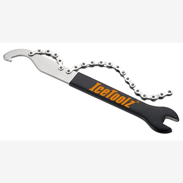 Pedal wrench and Kde whip IceToolz 24034S4 multi speed 1/2x3/32