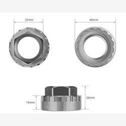 Tandhjul lockring tool IceToolz #2741