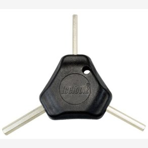 Sekskantn�gle 4/5/6 mm IceToolz #70B1 Y-model