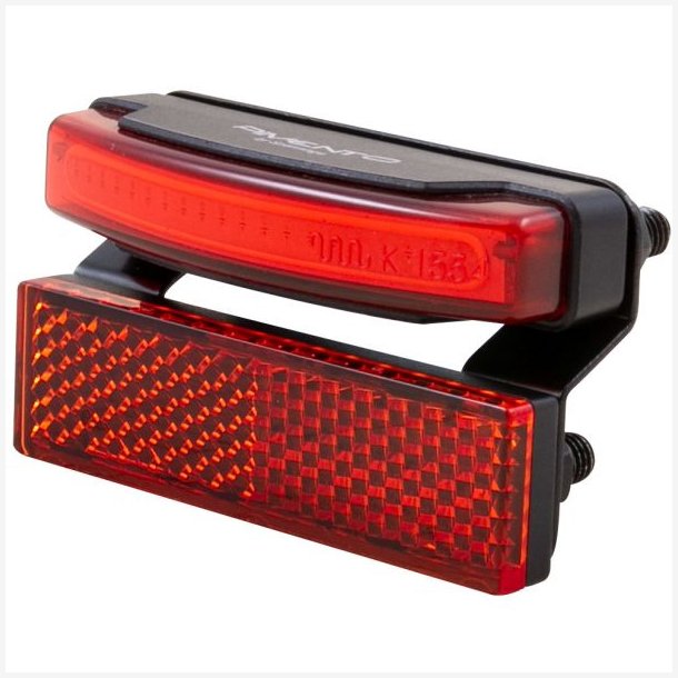 Baglygte Spanninga Pimento XDS Dynamo med 50 mm til bagageb�rer