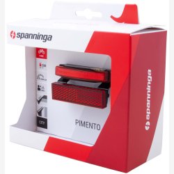 Baglygte Spanninga Pimento XDS Dynamo with 50mm Carrier Mounting