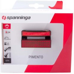 Baglygte Spanninga Pimento XE 6-36 VDC med 50 mm bagagebrer montering