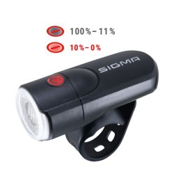 Sigma forlygter Aura 30 batteri