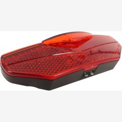 Baglygte Sate-Lite til elcykel 6-48 Volt - 80 mm montering