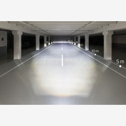 Forlygte Busch und M&uuml;ller Lumotec IQ-XS High Beam for e-Cykel 9-48 Volt - 100/150 Lux