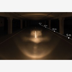 Halogen forlygte Busch &amp; Mller Lumotec N2 17 Lux - Sort