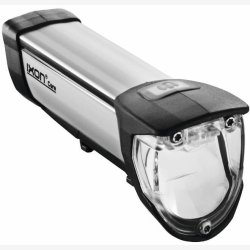 Lygtest Busch und Mller IXON Core + IXXI baglygte USB genopladelig 50 Lux - sort/slv