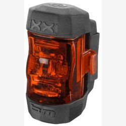 Lygtest Busch und Mller IXON Core + IXXI baglygte USB genopladelig 50 Lux - sort/slv