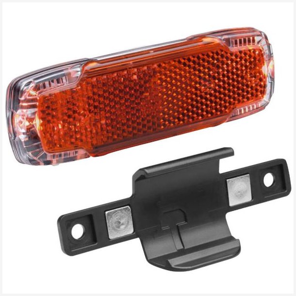 Baglygte til bagageb�rer Busch und M�ller 2C USB - 50/80mm montering