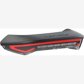 Dansk: Baglygte Busch & M&uuml;ller Kite E Brex til el-cykel - 50 mm stativmontering