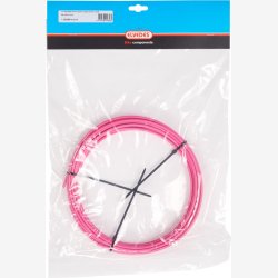 Bremse yderkappe (bremse) Elvedes med Teflon foring 4,9mm - 10 meter p rulle - pink
