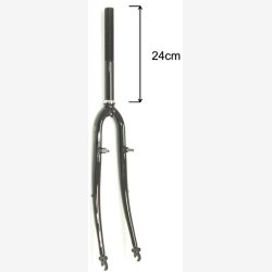 Forgaffel 28" Hybrid Sort med Cantilever Pivots