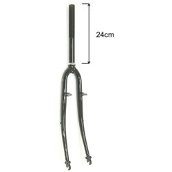 Forgaffel 28"-1/8 hybrid sort med Cantilever Pivots