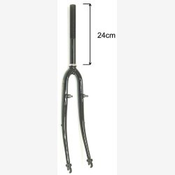 Forgaffel 28"-1/8 hybrid sort med Cantilever Pivots