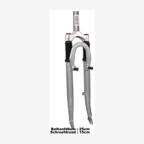 Fork Suspension 28"-1.1/8" Silver