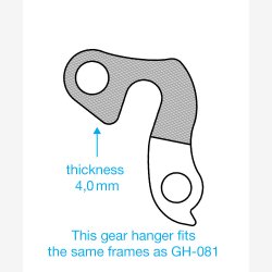 Geardrop Marwi GH-013 forskellige mrker