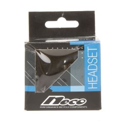 Head Set 1-1/8" Alloy-Black Semi-Integrated
